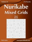 Nurikabe Mixed Grids - Hard - Volume 10 - 276 Logic Puzzles - Book