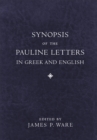 Synopsis of the Pauline Letters in Greek and English - Book