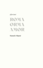 Roma Orma Amor - Book