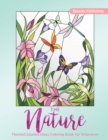 The Nature-Themed Stained Glass Coloring Book for Relaxation - Book