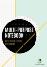 Multi-Purpose Notebook Wide Ruled for the Minimalist - Book