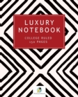 Luxury Notebook College Ruled 150 Pages - Book