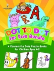 Dot to Dot for Kids Bundle - 4 Connect the Dots Puzzle Books for Children Ages 4-8 - Book
