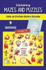 Edutaining Mazes and Puzzles : Kids Activities Books Bundle for Ages 7-8 - Book