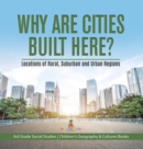 Why Are Cities Built Here? Locations of Rural, Suburban and Urban Regions 3rd Grade Social Studies Children's Geography & Cultures Books - Book