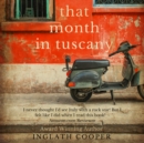 That Month in Tuscany - eAudiobook
