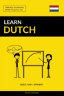 Learn Dutch - Quick / Easy / Efficient : 2000 Key Vocabularies - Book