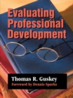 Evaluating Professional Development - eBook