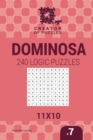 Creator of puzzles - Dominosa 240 Logic Puzzles 11x10 (Volume 7) - Book