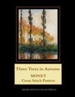 Three Trees in Autumn : Monet cross stitch pattern - Book