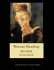 Woman Reading : Renoir cross stitch pattern - Book