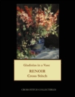 Gladiolas in a Vase : Renoir cross stitch pattern - Book