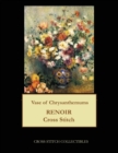 Vase of Chrysanthemums : Renoir cross stitch pattern - Book
