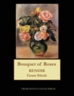 Bouquet of Roses : Renoir cross stitch pattern - Book