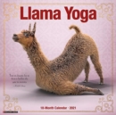 Llama Yoga 2021 Wall Calendar - Book
