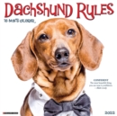 Dachshund Rules 2022 Wall Calendar (Dog Breed) - Book