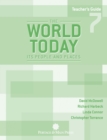 The World Today: Teacher's Guide : Its People and Places - eBook