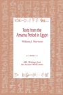 Texts from the Amarna Period in Egypt - Book