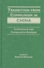 Transition from Communism in China - Book