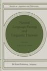 Natural Language Parsing and Linguistic Theories - Book