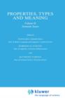 Properties, Types and Meaning : Volume II: Semantic Issues - Book