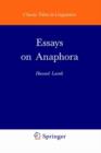 Essays on Anaphora - Book