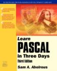 Learn Pascal in Three Days - Book