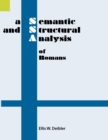 A Semantic and Structural Analysis of Romans - Book