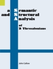 A Semantic and Structural Analysis of 2 Thessalonians - Book