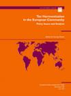 Occasional Paper No 94; Tax Harmonization in the European Community : Policy Issues and Analysis - Book