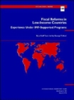 Fiscal Reforms in Low-income Countries : Experience Under IMF-supported Programs - Book