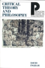 Critical Theory and Philosophy - Book
