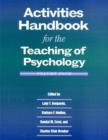 Activities Handbook for the Teaching of Psychology v. 4 - Book