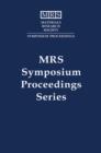 Chemical Surface Preparation, Passivation and Cleaning for Semiconductor Growth and Processing: Volume 259 - Book