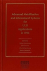 Advanced Metallization and Interconnect Systems for ULSI Applications in 1996: Volume 12 - Book