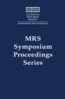 In Situ Process Diagnostics and Modeling: Volume 569 - Book