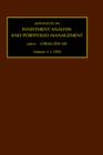 Advances in Investment Analysis and Portfolio Management : Volume 3 - Book