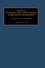 Research in Domestic and International Agribusiness Management : v. 12 - Book