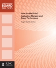 How Are We Doing? : Evaluating Manager and Board Performance - Book