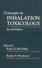 Concepts In Inhalation Toxicology - Book