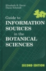 Guide to Information Sources in the Botanical Sciences - Book