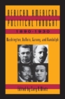 African American Political Thought, 1890-1930 : Washington, Du Bois, Garvey and Randolph - Book