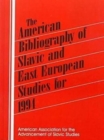 The American Bibliography of Slavic and East European Studies : 1994 - Book