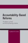 Accountability Based Reforms - The Impact on Deaf and Hard of Hearing Students - Book