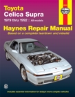 Toyota Celica Supra 1979-1992) Haynes Repair Manual (USA) - Book