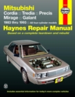 Mitsubishi Cordia, Tredia, Galant, Precis & Mirage (1983-1993) Haynes Repair Manual (USA) - Book