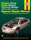 Chrysler Cirrus, Dodge Stratus & Plymouth Breeze (95 - 00) - Book
