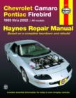 Chevrolet Camaro & Pontiac Firebird (93 - 02) - Book