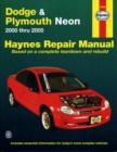 Dodge & Plymouth Neon (2000-2005) Haynes Repair Manual (USA) - Book