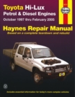 Toyota Hi Lux 4x4 & 4x2 (97-05) Haynes Repair Manual (AUS) : 97-05 - Book